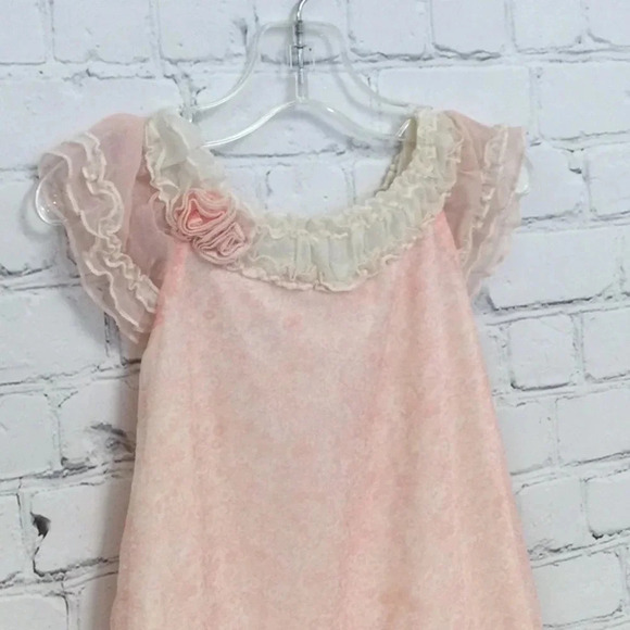 Biscotti Collection 3T Pink Ruffle Dress - Picture 3 of 8